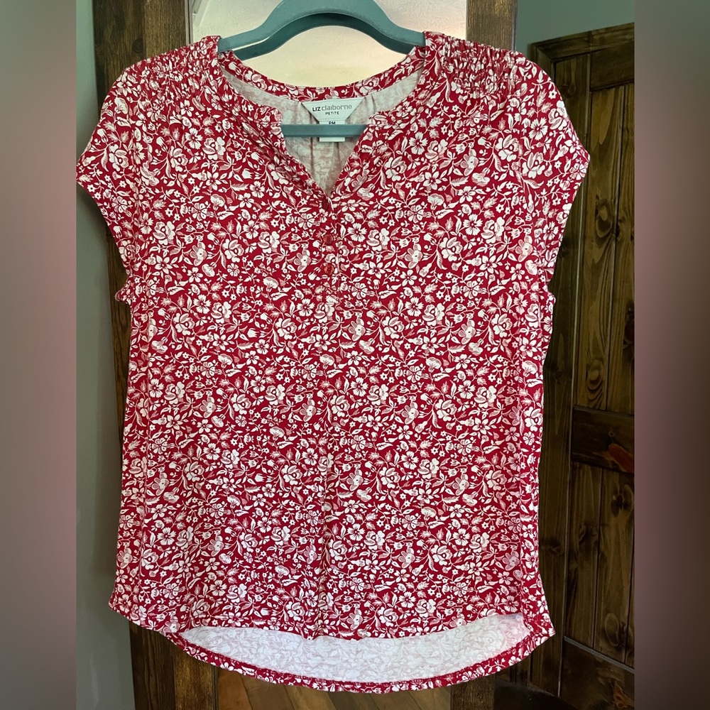 Liz Claiborne cotton top